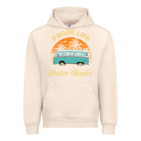 Sandshell pogue life outer banks retro vintage sunny Urban Hoodie - linhVisuals