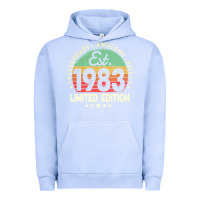 Pigment Grape Ice est. 1983 vintage 1983 limited edition 39th birthday retro pullover ho Urban Hoodie - linhVisuals