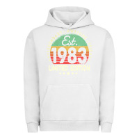 Pigment Lunar Rock est. 1983 vintage 1983 limited edition 39th birthday retro pullover ho Urban Hoodie - linhVisuals
