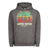 Pigment Tornado est. 1983 vintage 1983 limited edition 39th birthday retro pullover ho Urban Hoodie - linhVisuals