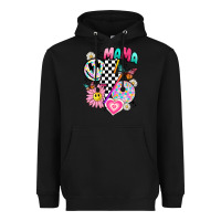 Black retro mama Heavyweight Hoodie - JahusDesignShop