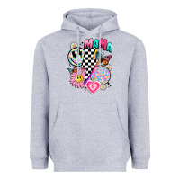 Heather Grey retro mama Heavyweight Hoodie - JahusDesignShop