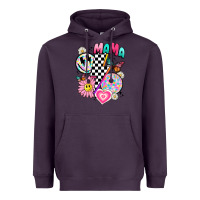 Plum retro mama Heavyweight Hoodie - JahusDesignShop