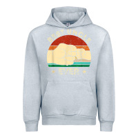 Heather Grey vintage best uncle ever fist bump funny uncle fathers day Urban Hoodie - linhVisuals