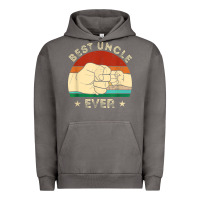 Pigment Tornado vintage best uncle ever fist bump funny uncle fathers day Urban Hoodie - linhVisuals
