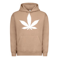 Pigment Burro weed leaf in a pocket marijuana cannabis Urban Hoodie - linhVisuals