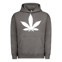Pigment Tornado weed leaf in a pocket marijuana cannabis Urban Hoodie - linhVisuals