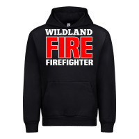 Black wildland fire rescue department firefighters firemen uniform Urban Hoodie - linhVisuals