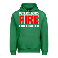Emerald wildland fire rescue department firefighters firemen uniform Urban Hoodie - linhVisuals