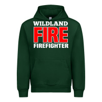 Forest Green wildland fire rescue department firefighters firemen uniform Urban Hoodie - linhVisuals