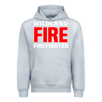 Heather Grey wildland fire rescue department firefighters firemen uniform Urban Hoodie - linhVisuals