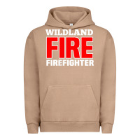 Pigment Burro wildland fire rescue department firefighters firemen uniform Urban Hoodie - linhVisuals