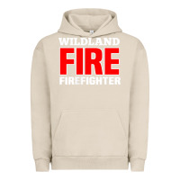 Pigment French Oak wildland fire rescue department firefighters firemen uniform Urban Hoodie - linhVisuals