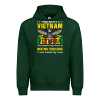 Forest Green proud vietnam veteran son gifts raised by my hero veteran day Urban Hoodie - linhVisuals