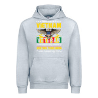 Heather Grey proud vietnam veteran son gifts raised by my hero veteran day Urban Hoodie - linhVisuals