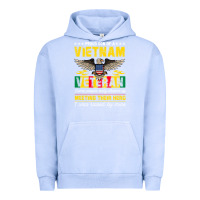 Pigment Grape Ice proud vietnam veteran son gifts raised by my hero veteran day Urban Hoodie - linhVisuals