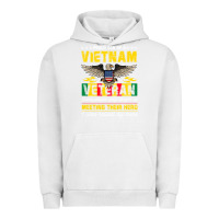 Pigment Lunar Rock proud vietnam veteran son gifts raised by my hero veteran day Urban Hoodie - linhVisuals