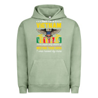 Pigment Oil Green proud vietnam veteran son gifts raised by my hero veteran day Urban Hoodie - linhVisuals