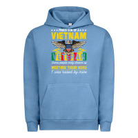 Pigment Pebble Blue proud vietnam veteran son gifts raised by my hero veteran day Urban Hoodie - linhVisuals