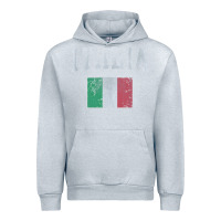 Heather Grey vintage italia italian flag italy italiano Urban Hoodie - linhVisuals