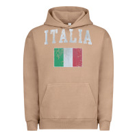 Pigment Burro vintage italia italian flag italy italiano Urban Hoodie - linhVisuals