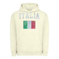 Pigment Pistachio vintage italia italian flag italy italiano Urban Hoodie - linhVisuals