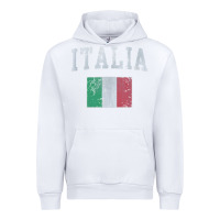 White vintage italia italian flag italy italiano Urban Hoodie - linhVisuals