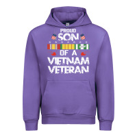 Tulip proud son of a vietnam veteran father's day Urban Hoodie - linhVisuals