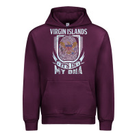 Mauve Wine virgin islands virgin islander Urban Hoodie - linhVisuals