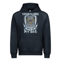 Navy virgin islands virgin islander Urban Hoodie - linhVisuals