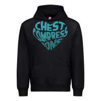 Black doctor mike merch chest compressions Urban Hoodie - linhVisuals