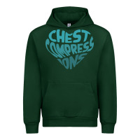 Forest Green doctor mike merch chest compressions Urban Hoodie - linhVisuals