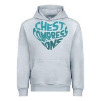 Heather Grey doctor mike merch chest compressions Urban Hoodie - linhVisuals