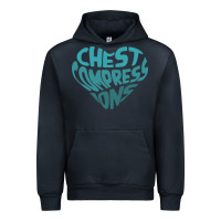 Navy doctor mike merch chest compressions Urban Hoodie - linhVisuals