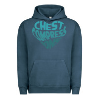 Pigment Midnight Navy doctor mike merch chest compressions Urban Hoodie - linhVisuals