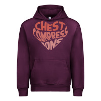Mauve Wine doctor mike merch chest compressions Urban Hoodie - linhVisuals