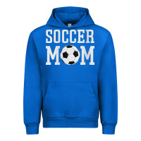 Cobalt womens soccer mama soccer mom Urban Hoodie - linhVisuals