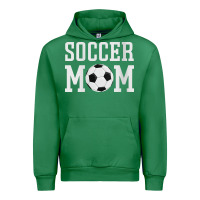 Emerald womens soccer mama soccer mom Urban Hoodie - linhVisuals