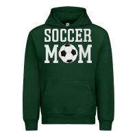 Forest Green womens soccer mama soccer mom Urban Hoodie - linhVisuals
