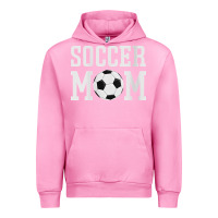 Fuchsia Pink womens soccer mama soccer mom Urban Hoodie - linhVisuals