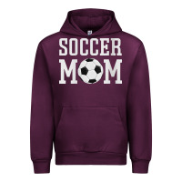 Mauve Wine womens soccer mama soccer mom Urban Hoodie - linhVisuals