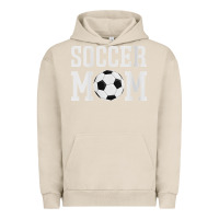 Pigment French Oak womens soccer mama soccer mom Urban Hoodie - linhVisuals