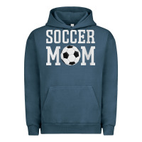 Pigment Midnight Navy womens soccer mama soccer mom Urban Hoodie - linhVisuals