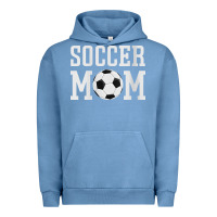 Pigment Pebble Blue womens soccer mama soccer mom Urban Hoodie - linhVisuals