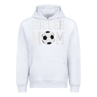 White womens soccer mama soccer mom Urban Hoodie - linhVisuals