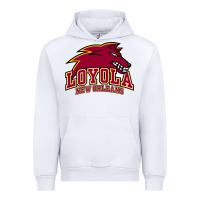 White loyola college prep Urban Hoodie - linhVisuals
