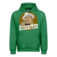 Emerald sumbitch distressed Urban Hoodie - linhVisuals