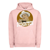 Pigment Salmon sumbitch distressed Urban Hoodie - linhVisuals