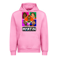 Fuchsia Pink Martin TV Show Urban Hoodie - linhVisuals