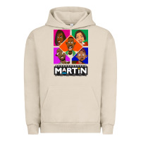 Pigment French Oak Martin TV Show Urban Hoodie - linhVisuals